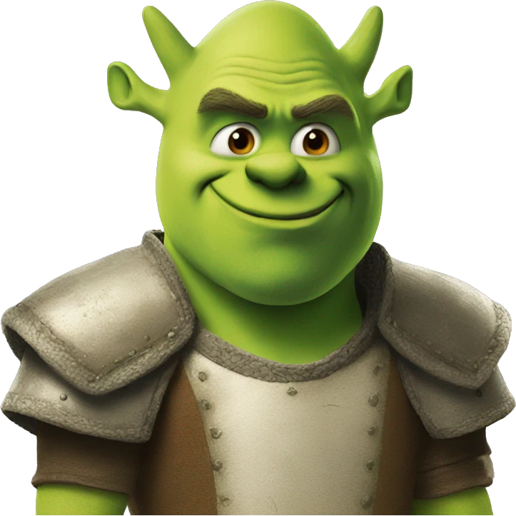 sonic as Shrek emoji