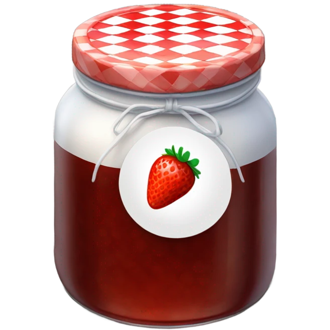 jar of strawberry jam emoji