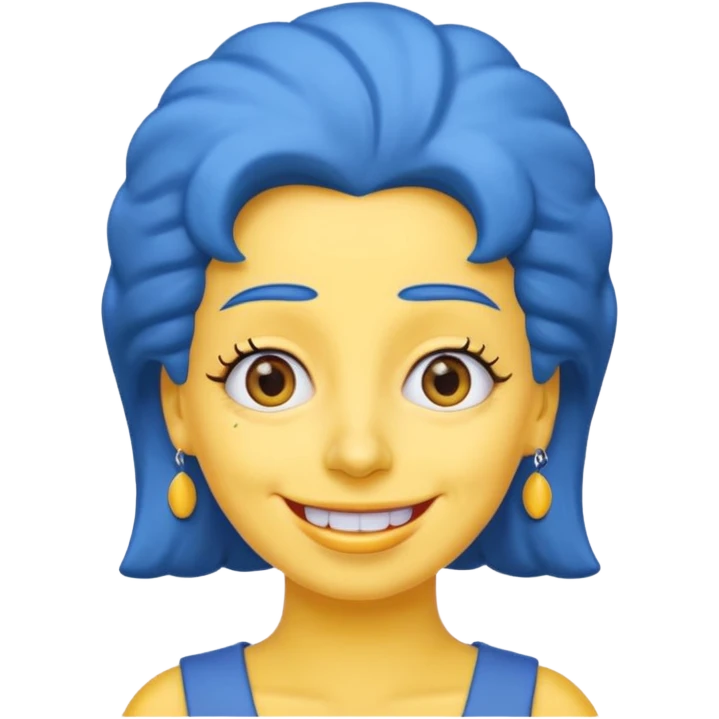 Marge Simpson emoji