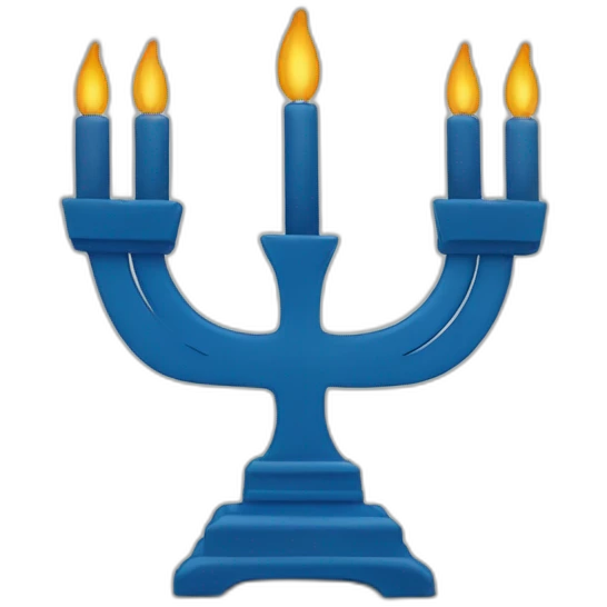 Rambam menorah emoji