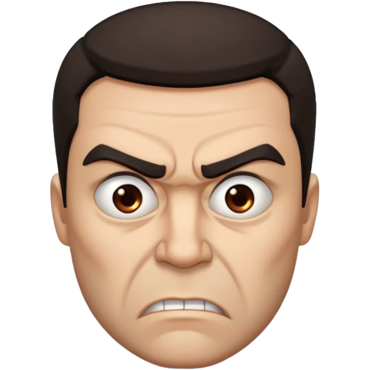 angry man  emoji