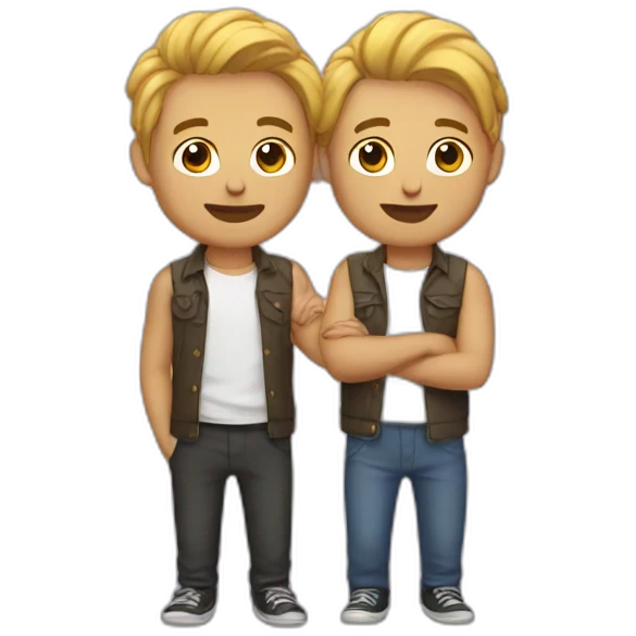 Gay love emoji