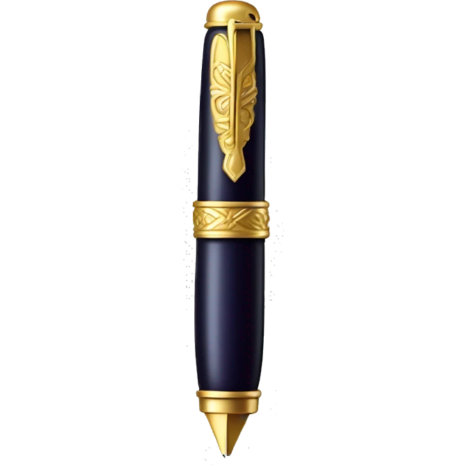 Fountain pen dynamite emoji