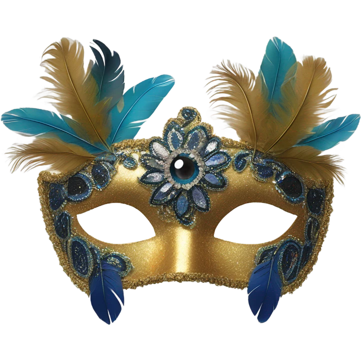 Masquerade eye mask emoji
