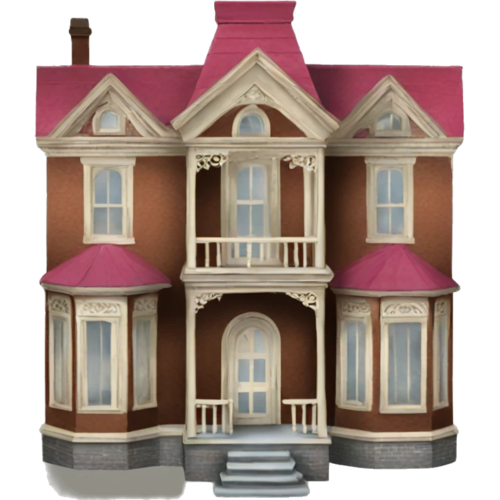 antique victorian dollhouse emoji