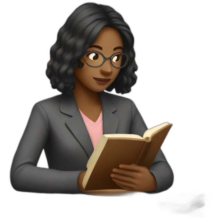STUDYING WOMAN emoji
