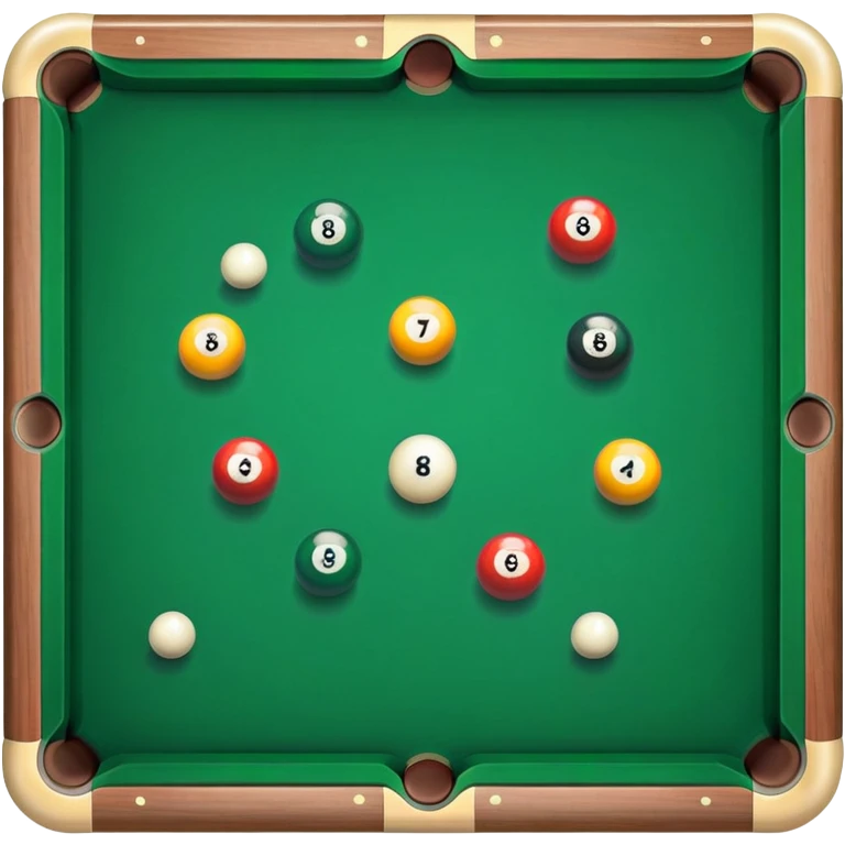 Pool table  emoji