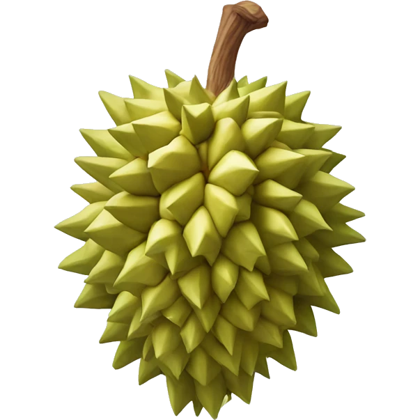 Durian fruit emoji