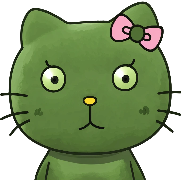 hello kitty with dear daniel emoji