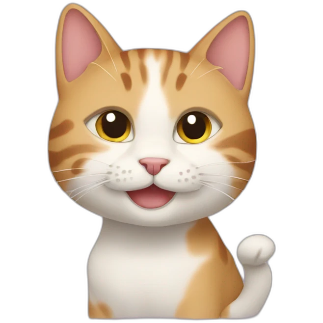 thank you cat emoji