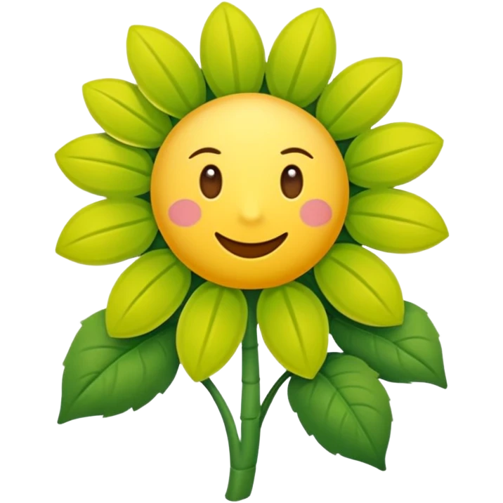 sonnenblumenstrauch mit ok zeichen ohne personen emoji
