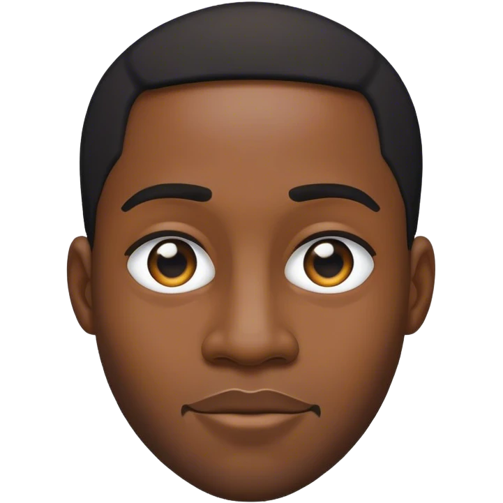 Black man emoji