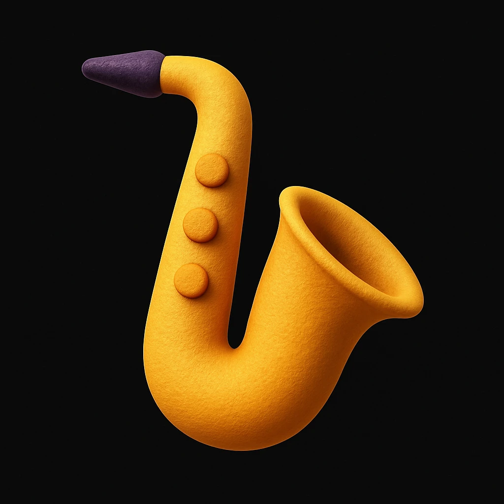 saxophone emoji