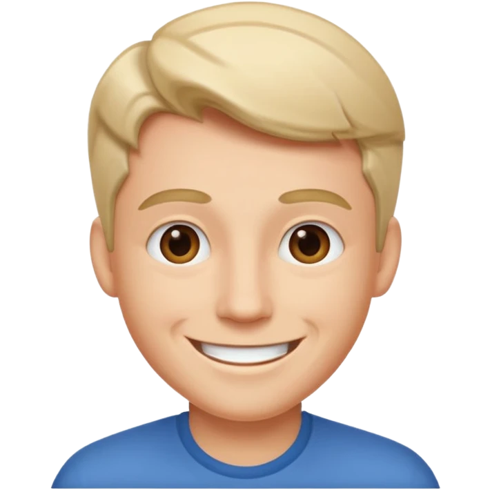 Barbie doll Ken Head emoji