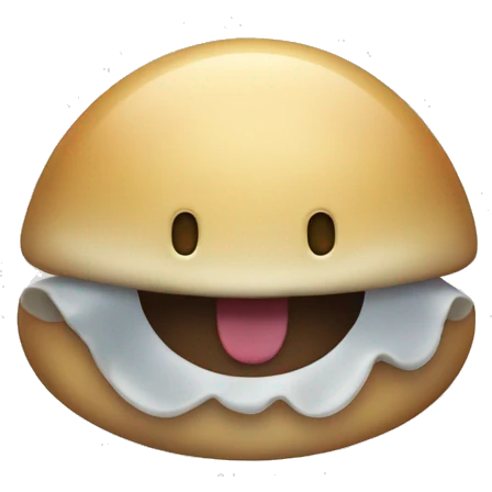 happy as a clam  emoji