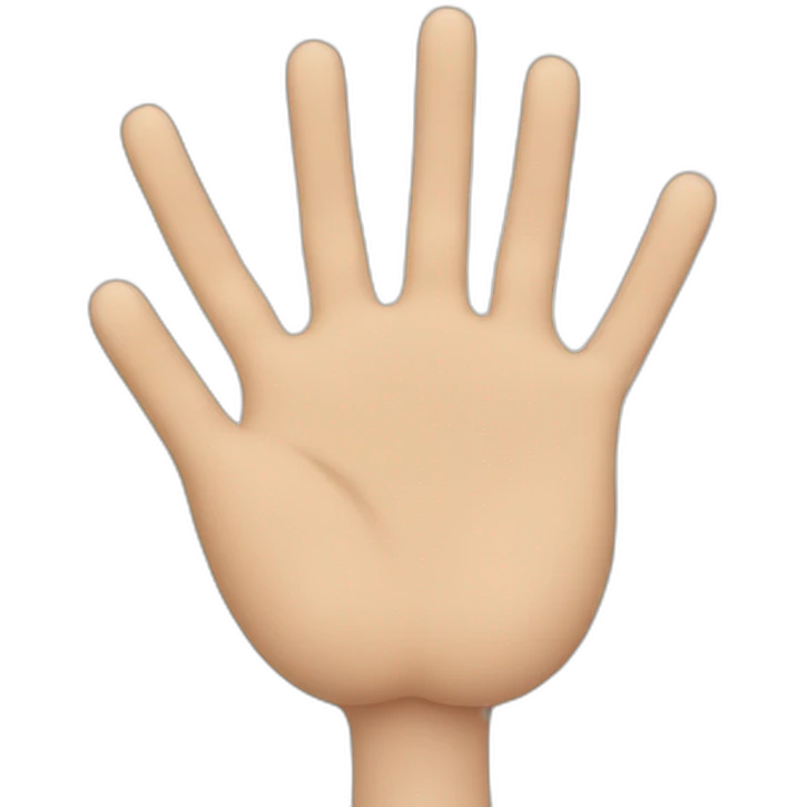 ten fingers emoji