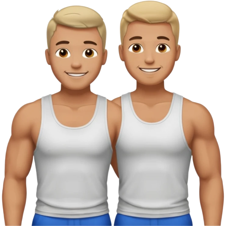 Gay men with no clothes on emoji