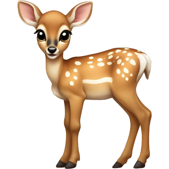 baby deer fawn emoji