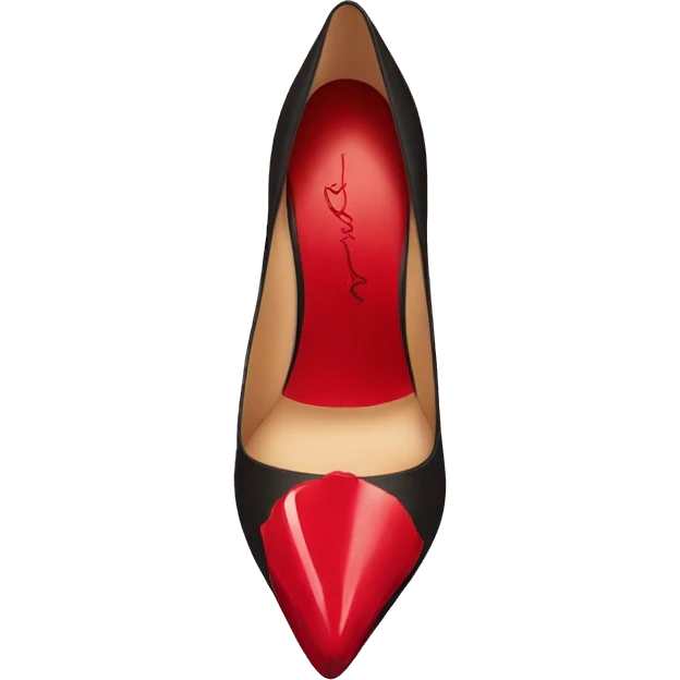 Louboutin so kate  emoji