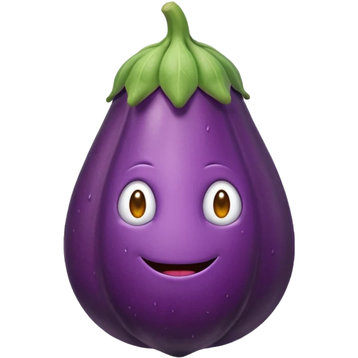 Je veux un hérisson sous forme de aubergine  emoji