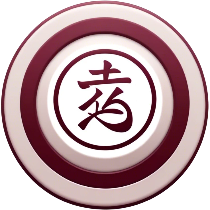 Zen data Burgundy  emoji