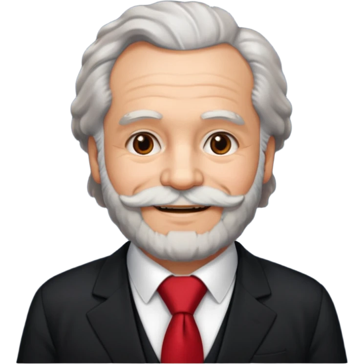 cute karl marx emoji