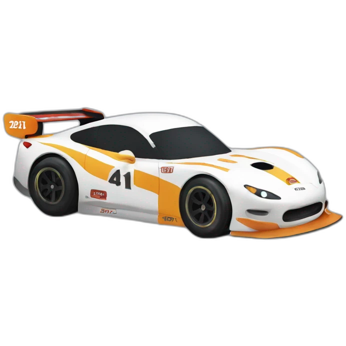 Race car emoji