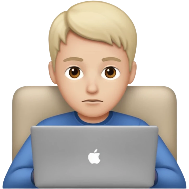 Verkaufsskript online am laptop  emoji