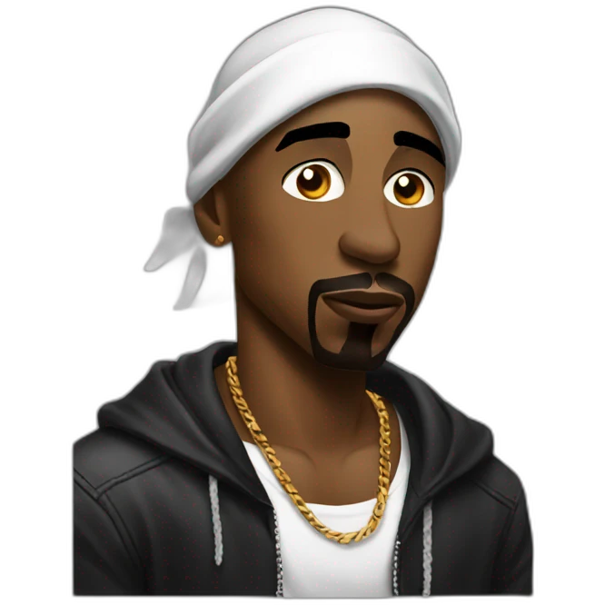 2pac emoji