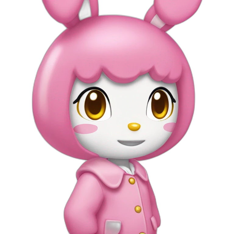 my melody de persona pelirroja emoji