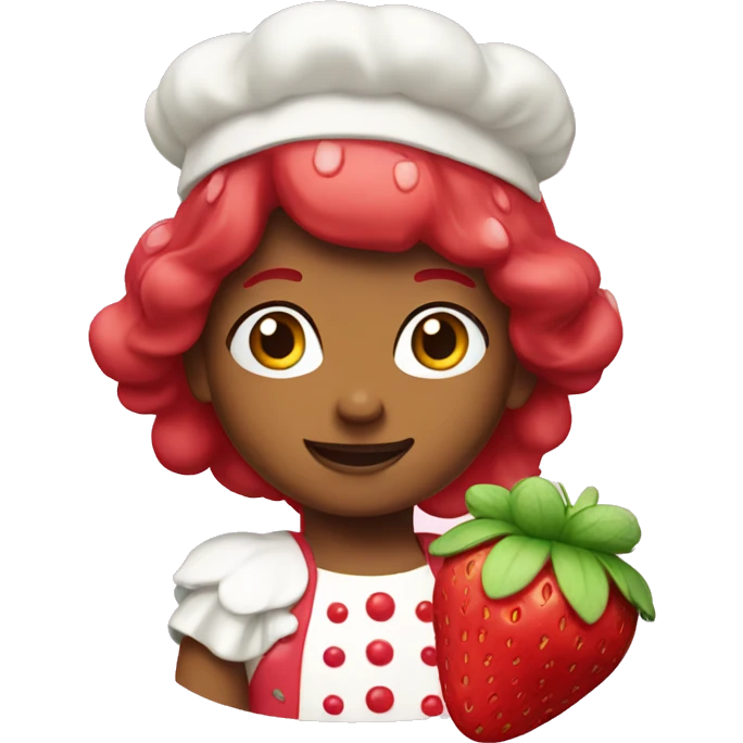 strawberry shortcake  emoji