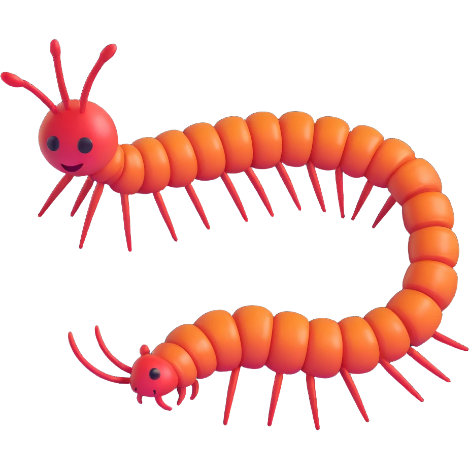 Centipede emoji