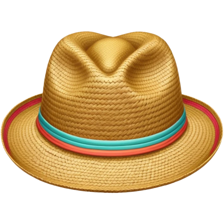 Straw hat  emoji
