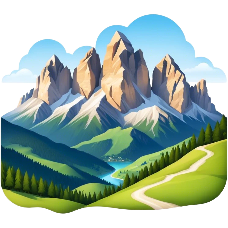Italian Dolomites emoji