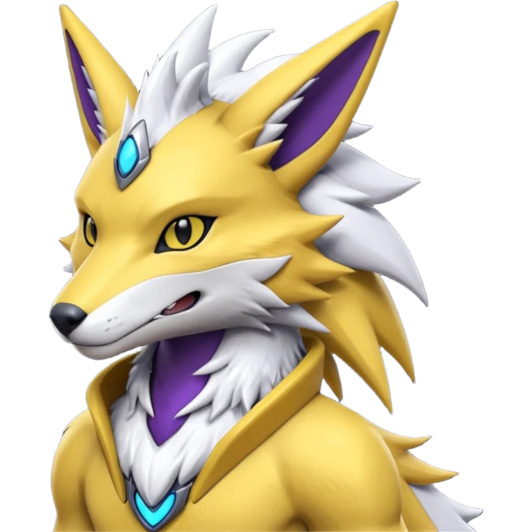 Renamon-Sergal-Lombax-Electrike-hybrid-fusion emoji