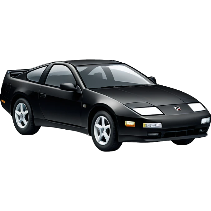 Black Nissan 300zx with T-top from 1996 emoji