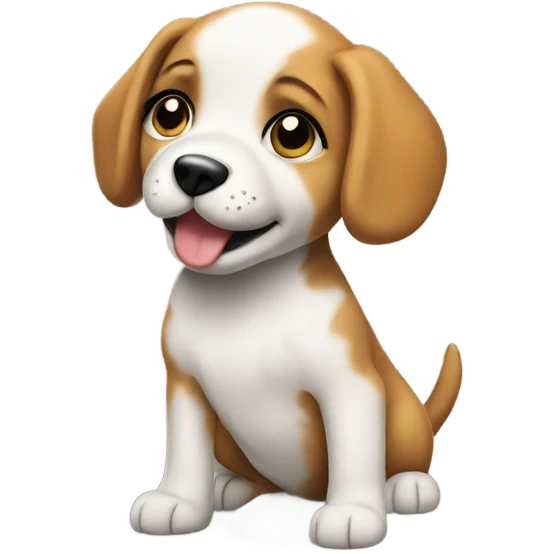 Broadway puppy emoji