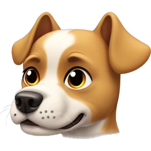 Pikines the dog emoji