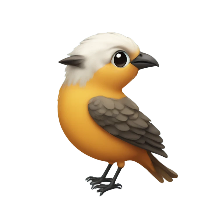 a bird emoji