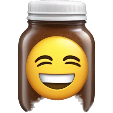 create an emoji in the form of a jar of styling product with the inscription cool emoji