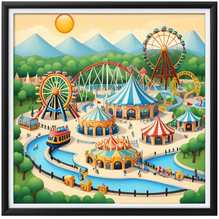 Theme park emoji