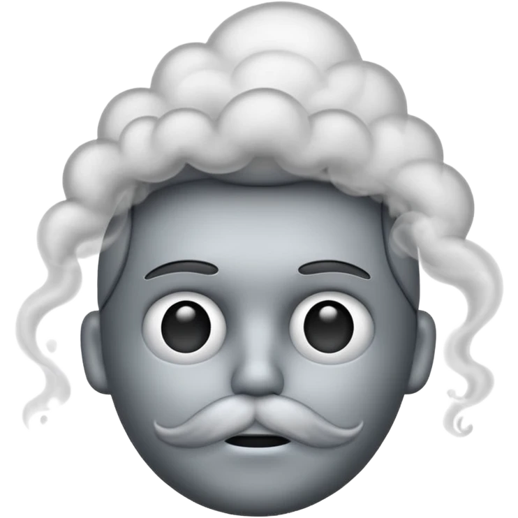 Smoky head emoji emoji