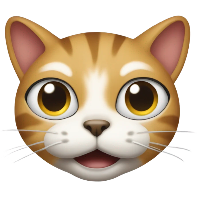 Cat with his brain loading up like a computer that takes super long emoji