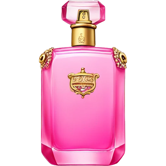 Pink juicy couture perfume emoji