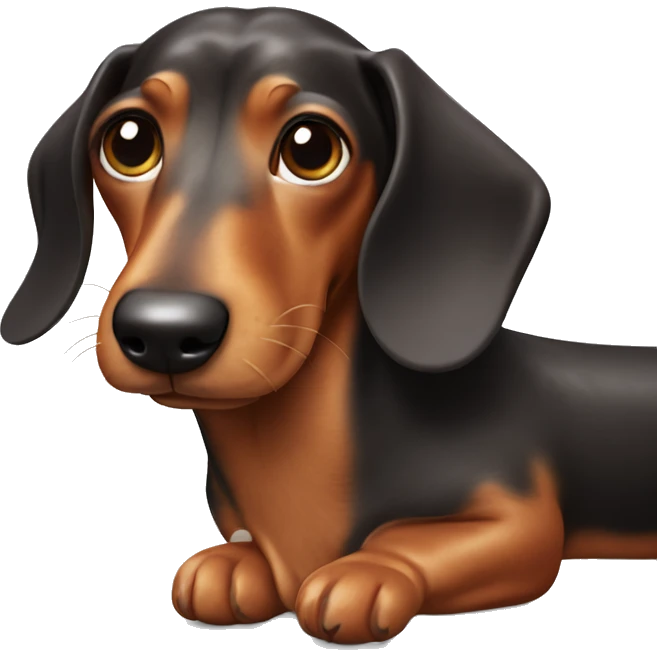 Sausage dog  emoji