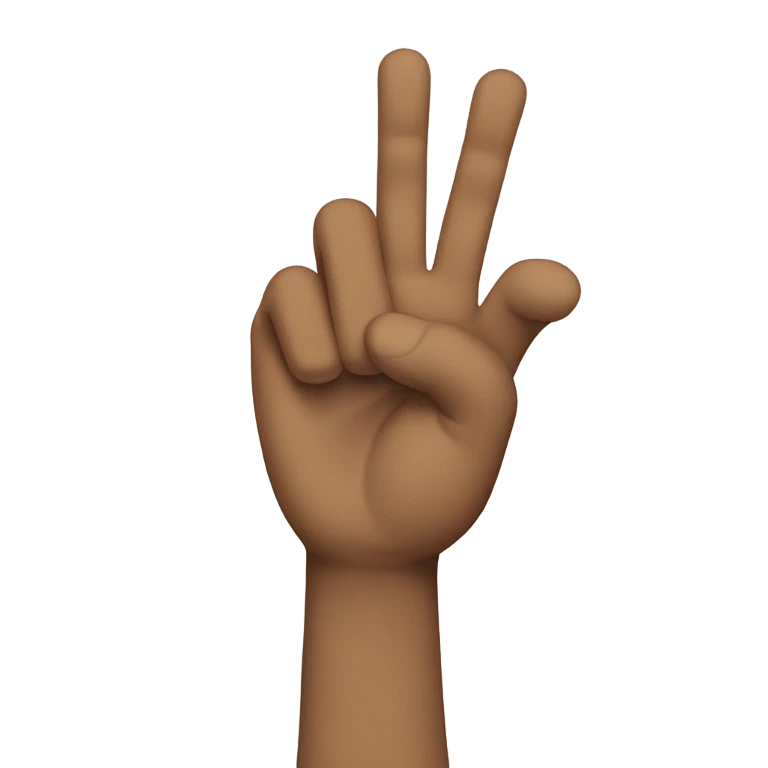 man with arm crossing face other arm in air emoji