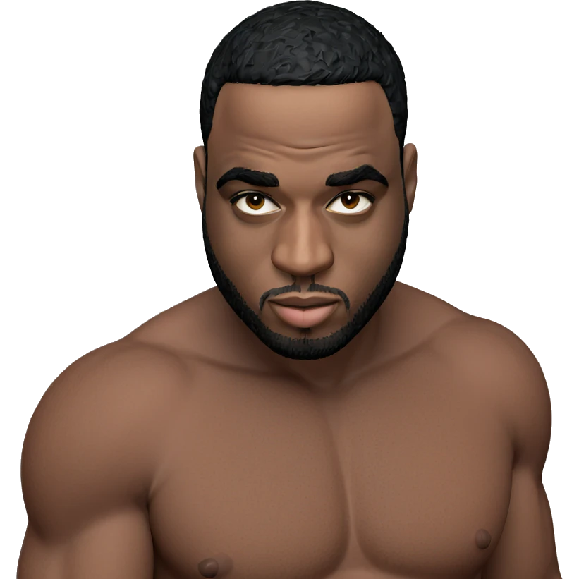 male looking at viewer emoji