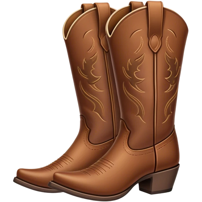 Botas vaquera de mujer emoji