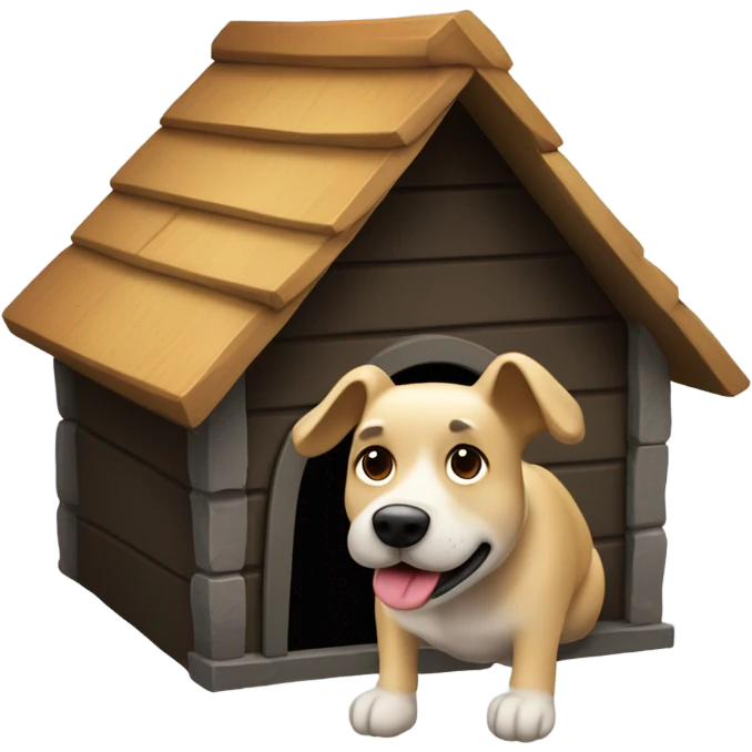 Dog house emoji