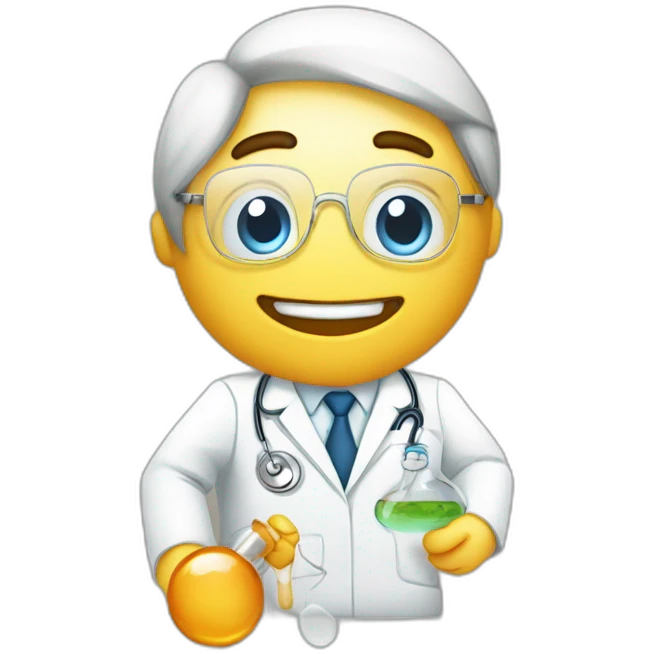 emoji of laboratoire de preparation of medicament emoji